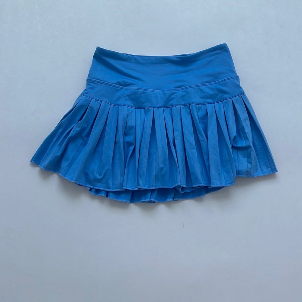 Gold hinge skirt light blue XS